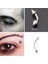 Cerrahi Çelik Silver Spaky Rook, Snog, Dil, Kaş Muz Piercing- bar uzunluğu 8mm-1 adet 2