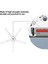 Roborock S7 Serisi S6 Serisi S5 Serisi S4 Serisi ve E Serisi Robot Vakum Beyaz Için 6 Adet Yan Fırça Değiştirme (Yurt Dışından) 2