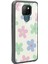 General Mobile Gm 20 Nude Çiçek Tasarımlı Glossy Telefon Kılıfı 2