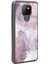 General Mobile Gm 20 Fuşya Mermer Tasarımlı Glossy Telefon Kılıfı 2