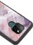 General Mobile Gm 20 Fuşya Mermer Tasarımlı Glossy Telefon Kılıfı 3