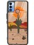 Tecno Spark 7t Retro Kaktüs Güneş Tasarımlı Glossy Telefon Kılıfı 1
