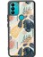 General Mobile Gm 21 Plus Retro Yaprak Tasarımlı Glossy Telefon Kılıfı 1