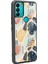 General Mobile Gm 21 Plus Retro Yaprak Tasarımlı Glossy Telefon Kılıfı 2