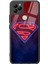 General Mobile Gm 22 Neon Superman Tasarımlı Glossy Telefon Kılıfı 1