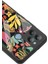 General Mobile Gm 22 Plus Çiçekli Kediler Tasarımlı Glossy Telefon Kılıfı 3