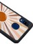 Samsung Galaxy A20 Retro Güneş Tasarımlı Glossy Telefon Kılıfı 3