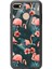 General Mobile Gm 8 Go Flamingo Leaf Tasarımlı Glossy Telefon Kılıfı 1