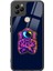 General Mobile Gm 22 Neon Astronot Tasarımlı Glossy Telefon Kılıfı 1