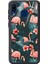 Samsung Galaxy A20 Flamingo Leaf Tasarımlı Glossy Telefon Kılıfı 1