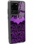Samsung Galaxy S20 Ultra Lila Batman Tasarımlı Glossy Telefon Kılıfı 2