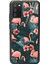 Samsung Galaxy A-02S Flamingo Leaf Tasarımlı Glossy Telefon Kılıfı 1