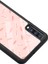 Samsung Galaxy A70 Pudra Yapraklı Tasarımlı Glossy Telefon Kılıfı 3