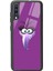 Samsung Galaxy A70 Purple Angry Birds Tasarımlı Glossy Telefon Kılıfı 1