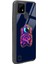 Oppo Realme C21 Neon Astronot Tasarımlı Glossy Telefon Kılıfı 2