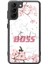 Samsung Galaxy S21 Sakura Girl Boss Tasarımlı Glossy Telefon Kılıfı 1
