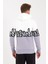 Unisex Kapüşonlu Kanguru Cepli Baskılı Iki Renk Sweatshirt 2