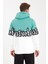 Unisex Kapüşonlu Kanguru Cepli Baskılı Iki Renk Sweatshirt 2