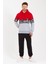 Unisex Kapüşonlu Kanguru Cepli Baskılı Iki Renk Sweatshirt 4