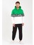 Unisex Kapüşonlu Kanguru Cepli Baskılı Iki Renk Sweatshirt 4