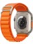 Apple Watch Series 8 41MM Kordon Alpine Loop Turuncu 1