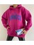Yazı Detaylı Trend Sweatshirt Oversize 1