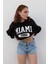 Miami Yazı Detaylı Pamuk Sweatshirt 2