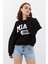 Miami Yazı Detaylı Pamuk Sweatshirt 3