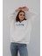 Morning Baskı Detaylı Pamuk Kapşonlu Sweatshirt 1