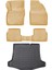 Ford Focus 2 2005-2010 Bej Sedan 3D Paspas+Bagaj Havuzu Seti 1