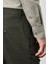 ALTINYILDIZ CLASSICS Erkek Yeşil Slim Fit Dar Kesim Armürlü Esnek Casual Pantolon 5