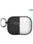 Apple Airpods Pro 2. Nesil ile uyumlu Kılıf Deri Tarzı Silikon Case 03 Hoparlör Deliklikleri Açık 5