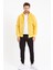 Fermuarlı Sweatshirt Kapüşonlu Sarı 0019882 2