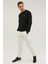 M-SN75 Basıc C Neck Sweat Siyah Erkek Sweatshirt 3