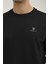 M-SN75 Basıc C Neck Sweat Siyah Erkek Sweatshirt 4