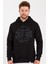 Unisex Kapüşonlu Kanguru Cepli Baskılı Sweatshirt 1