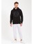 Unisex Kapüşonlu Kanguru Cepli Baskılı Sweatshirt 3