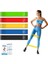 5 Adet Farklı Seviye Direnç Bandı Spor Egzersiz Aerobik Pilates Squat Lastiği Fitness Yoga 1