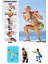 5 Adet Farklı Seviye Direnç Bandı Spor Egzersiz Aerobik Pilates Squat Lastiği Fitness Yoga 2