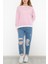 Çizgili Sweat Pembe - 9889.751. 4