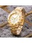 Yeni Sezon Gold Renk Şık Premium Erkek Çelik Kol Saati Çelik Kordon ST-304204 3