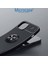 Apple iPhone 14 Plus Focus Serisi Yüzük Standlı Silikon Kılıf - Siyah 3