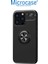 Apple iPhone 14 Pro Focus Serisi Yüzük Standlı Silikon Kılıf - Siyah 2