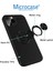 Apple iPhone 14 Pro Focus Serisi Yüzük Standlı Silikon Kılıf - Siyah 3