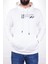 1910 Ekru Kapüşonlu Erkek Sweatshirt 2