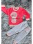 Kız Bebek Uçan Balon Desenli Alt Üst Pijama Takımı Eşofman 3