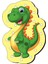 Voleecraft Ahşap Eğitici Eğlenceli Renkli Baskılı Dinozorlar Ip Geçirme Oyunu, Montessori Oyuncak 2