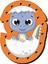 Voleecraft Ahşap Eğitici Eğlenceli Renkli Baskılı Dinozorlar Ip Geçirme Oyunu, Montessori Oyuncak 4
