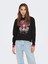 Kapüşonlu Siyah Kadın Sweatshirt 15273880 1