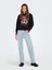 Kapüşonlu Siyah Kadın Sweatshirt 15273880 3